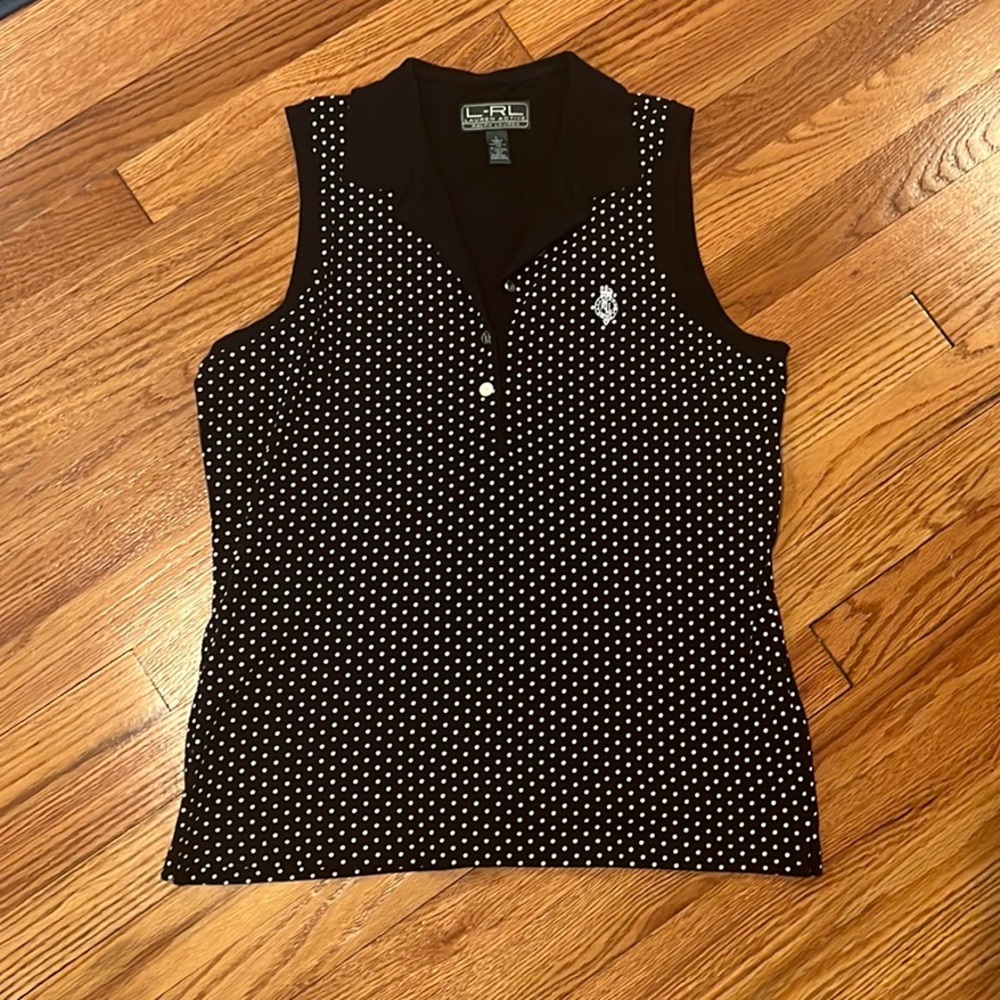 RALPH LAUREN sleeveless polo